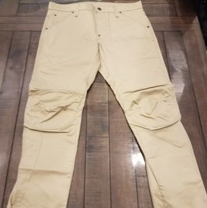 Raw designer jeans